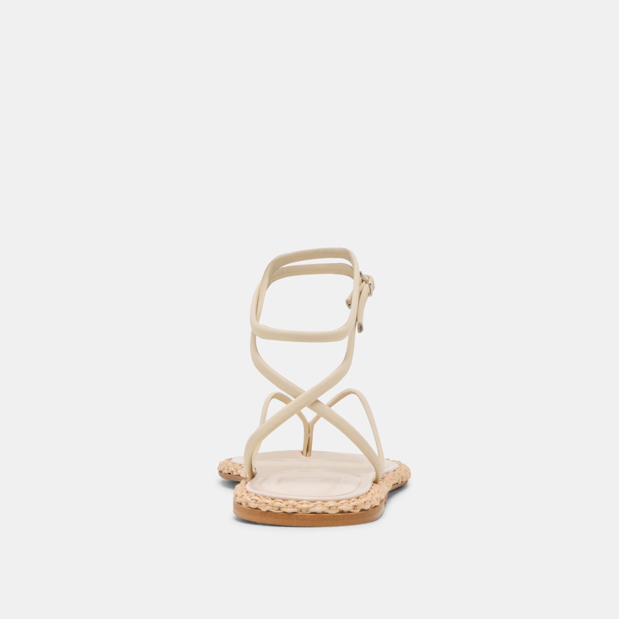 COVE SANDALS OFF WHITE LEATHER | Women Dolce Vita