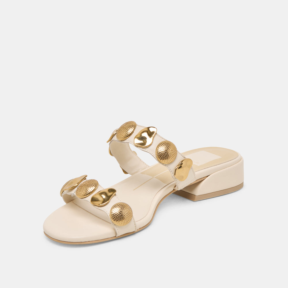 Farrow Creme Leather Sandals | Dolce Vita Women