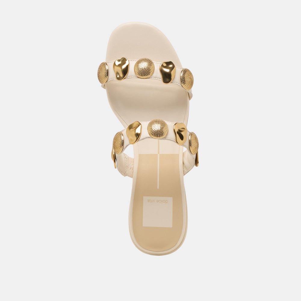 Farrow Creme Leather Sandals | Dolce Vita Women