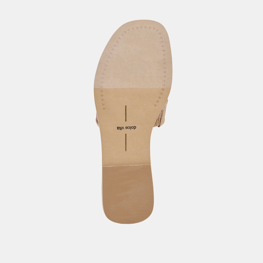 Flori Light Tan Mesh Sandals | Women Dolce Vita