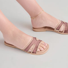 Flori Light Tan Mesh Sandals | Women Dolce Vita