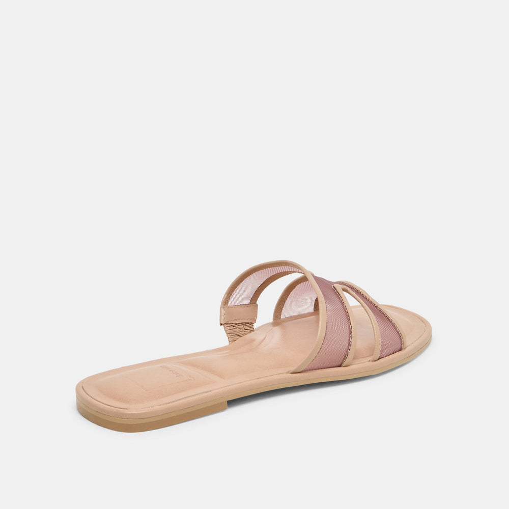 Flori Light Tan Mesh Sandals | Women Dolce Vita