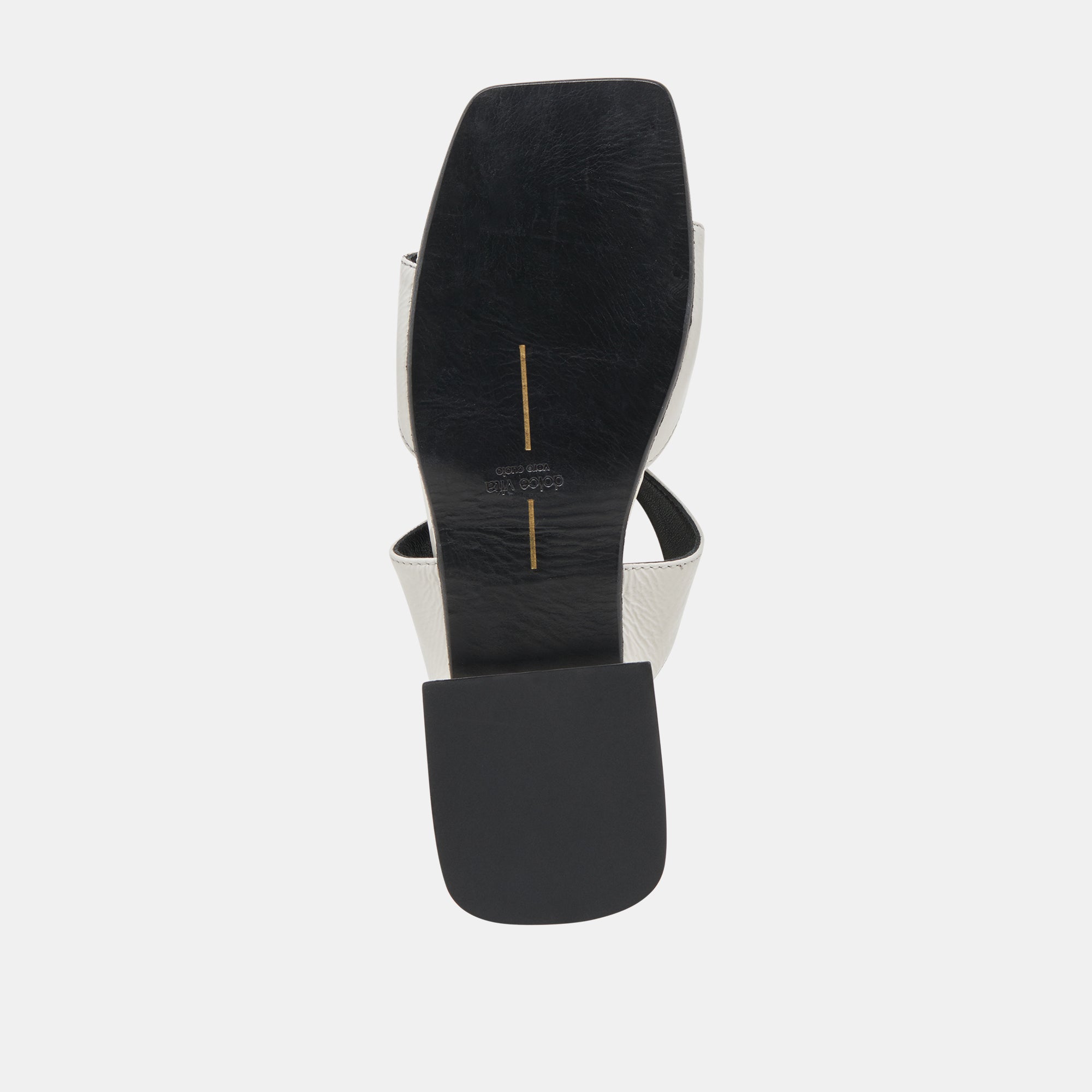 LAVERN SANDALS OFF WHITE CRINKLE PATENT | Dolce Vita Women