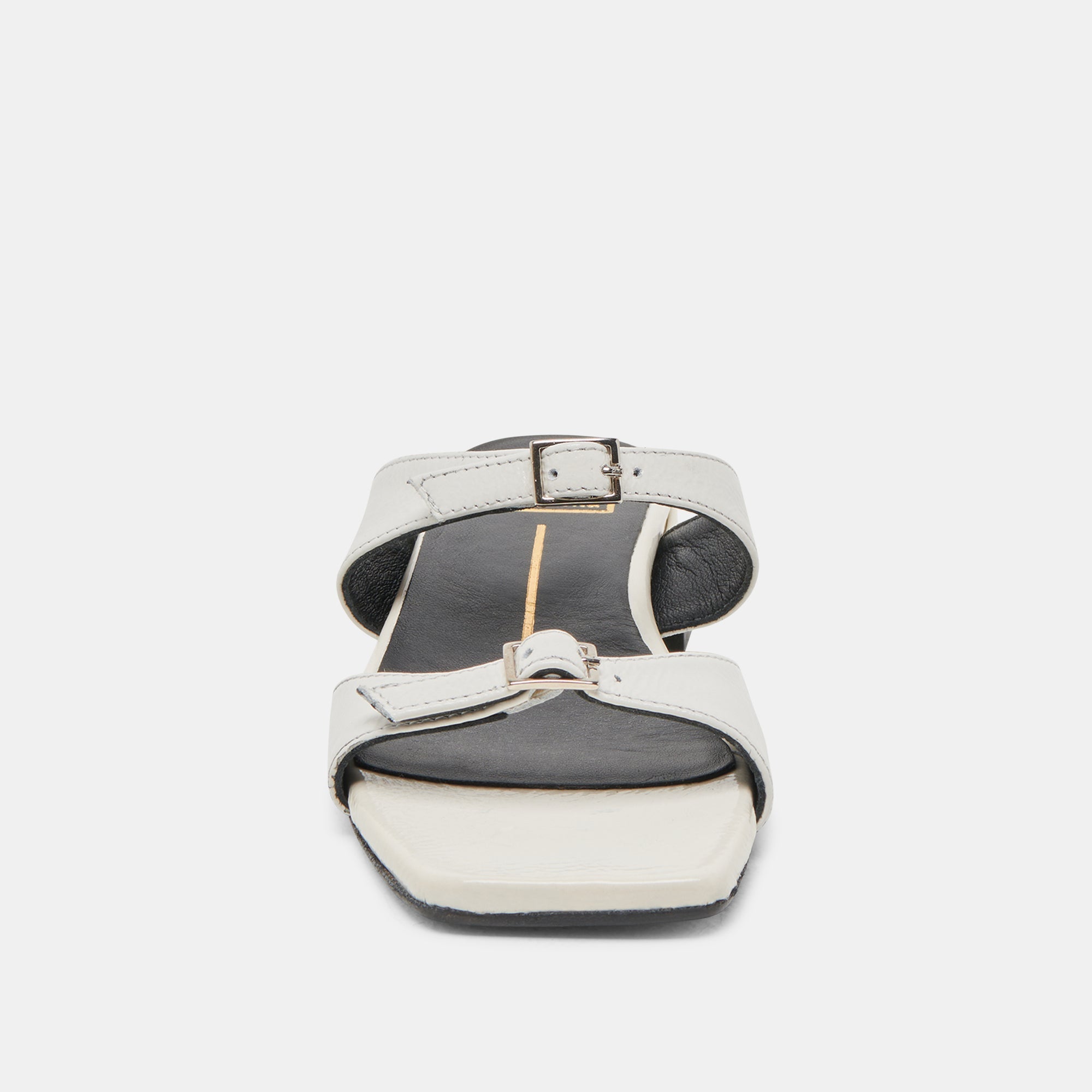 LAVERN SANDALS OFF WHITE CRINKLE PATENT | Dolce Vita Women