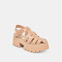 LASLY TONAL SANDALS CAFE LEATHER | Women Dolce Vita