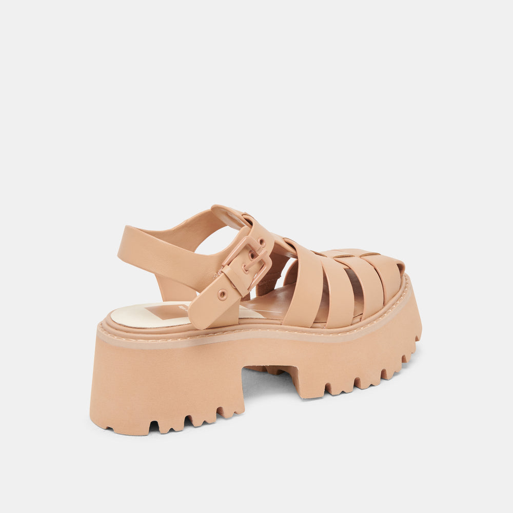 LASLY TONAL SANDALS CAFE LEATHER | Women Dolce Vita