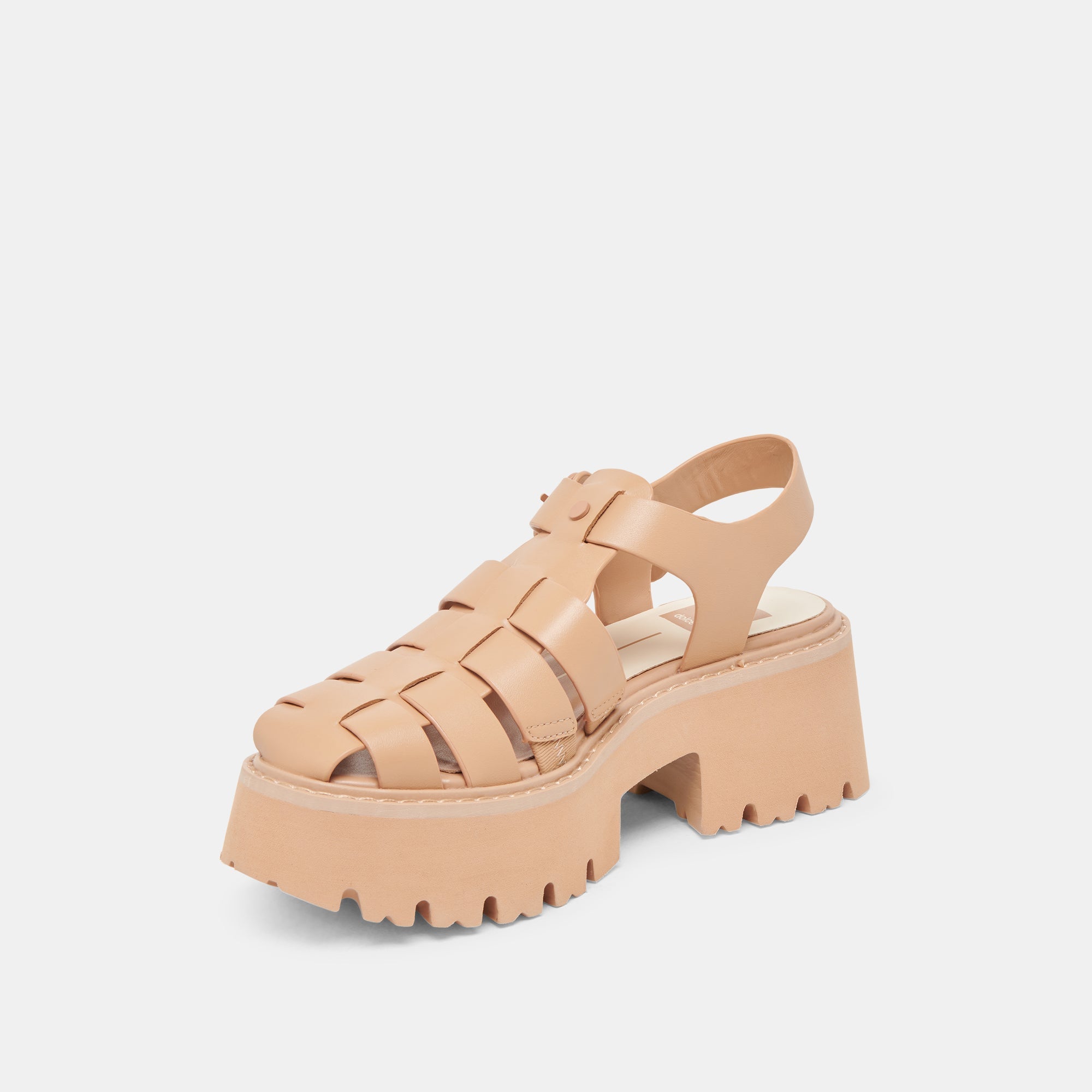 LASLY TONAL SANDALS CAFE LEATHER | Women Dolce Vita