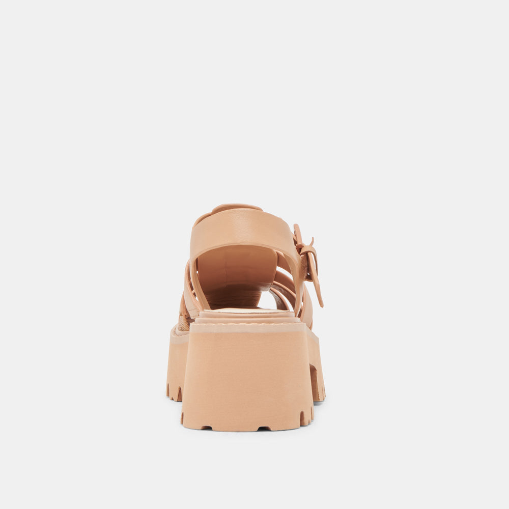 LASLY TONAL SANDALS CAFE LEATHER | Women Dolce Vita