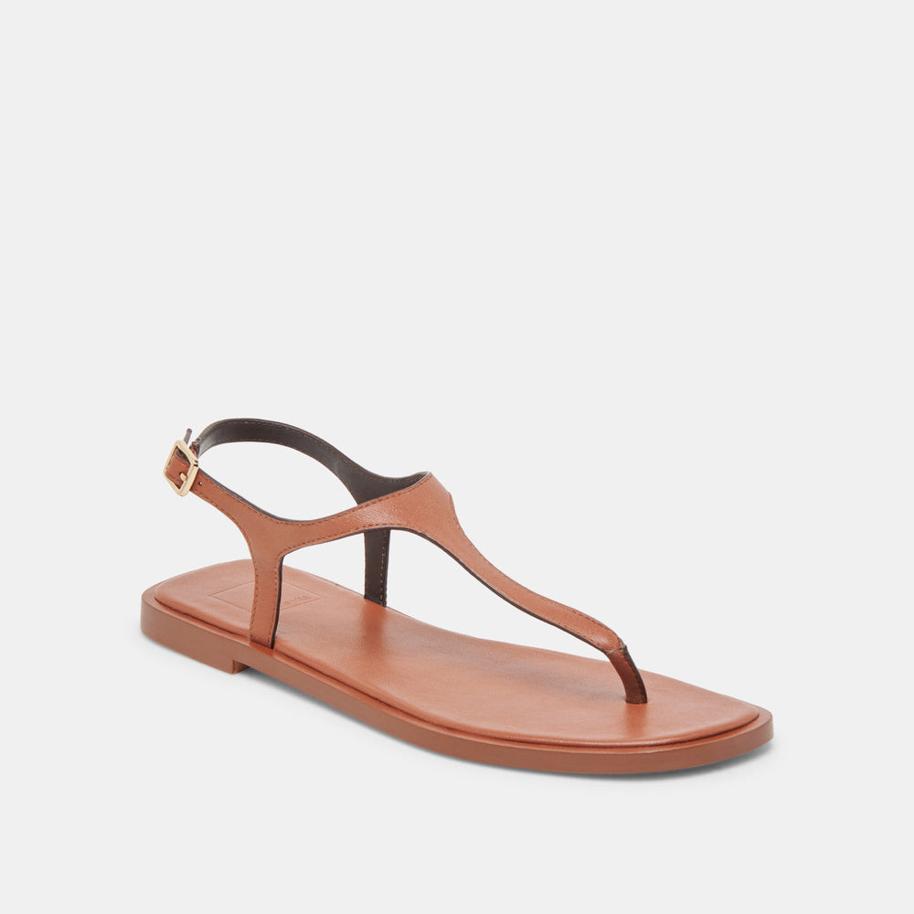 Raye Tan Leather Sandals | Dolce Vita Women