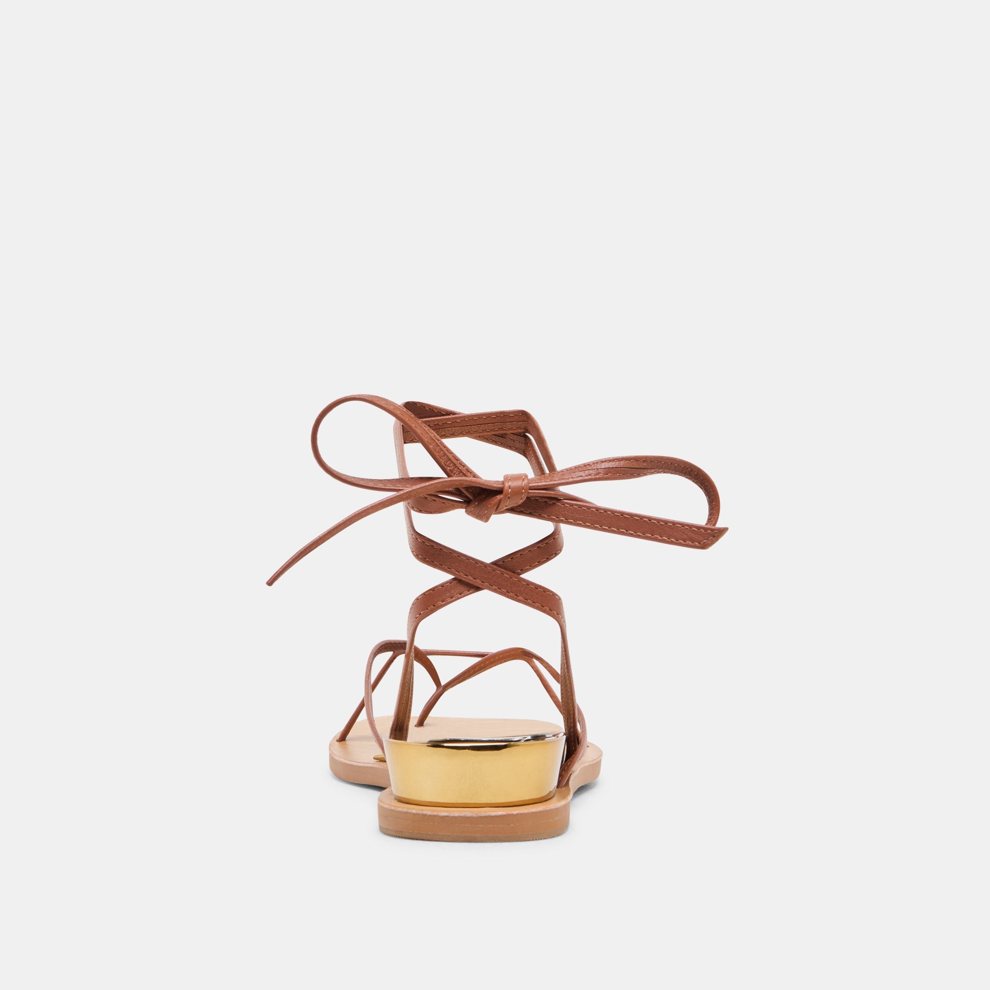 RUDIE SANDALS COGNAC LEATHER | Dolce Vita Women