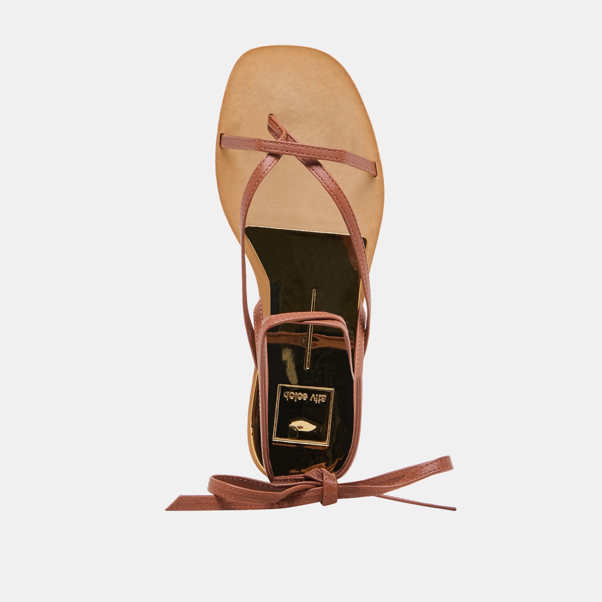 RUDIE SANDALS COGNAC LEATHER | Dolce Vita Women
