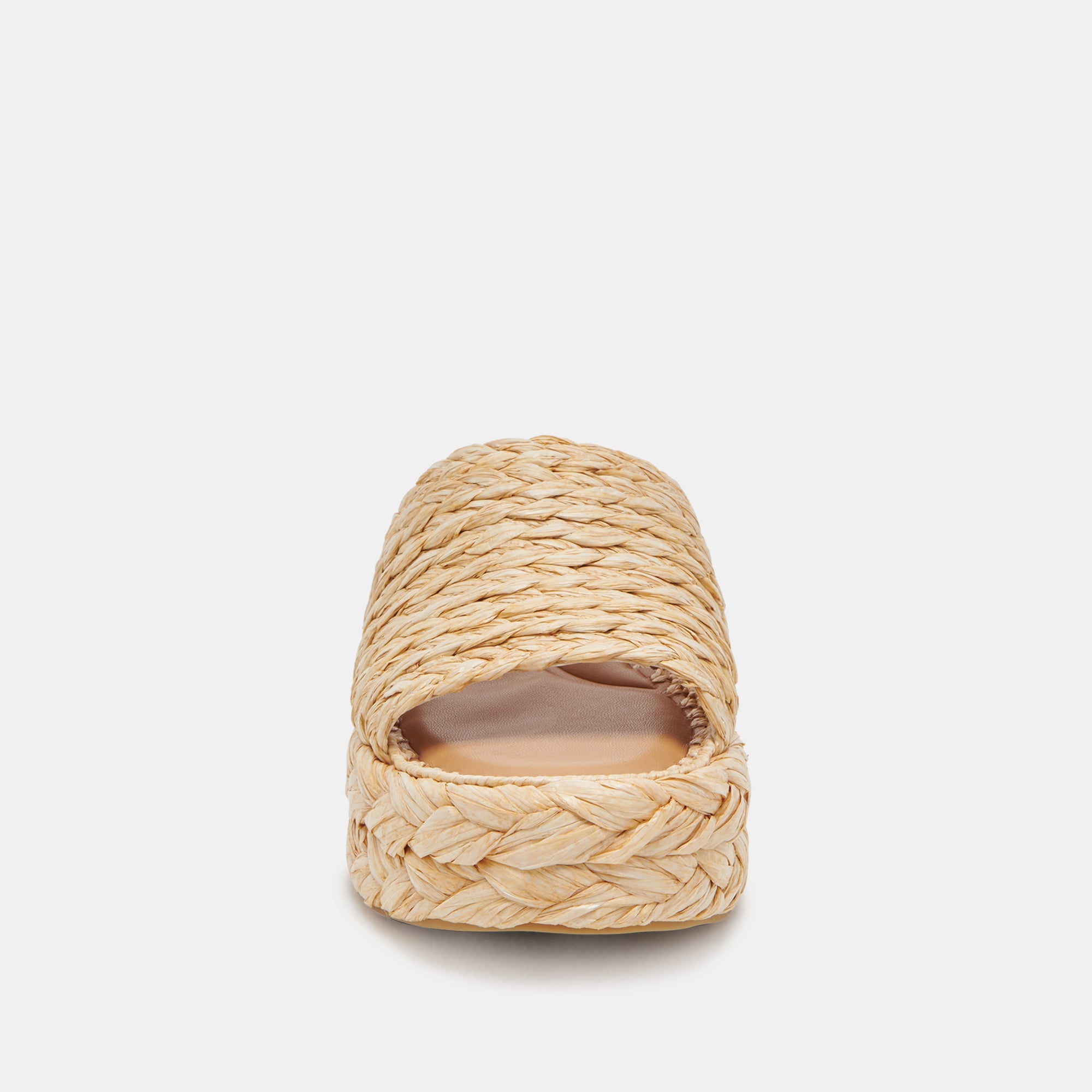 Chavi Wide Sandals LT Natural Raffia | Women Dolce Vita