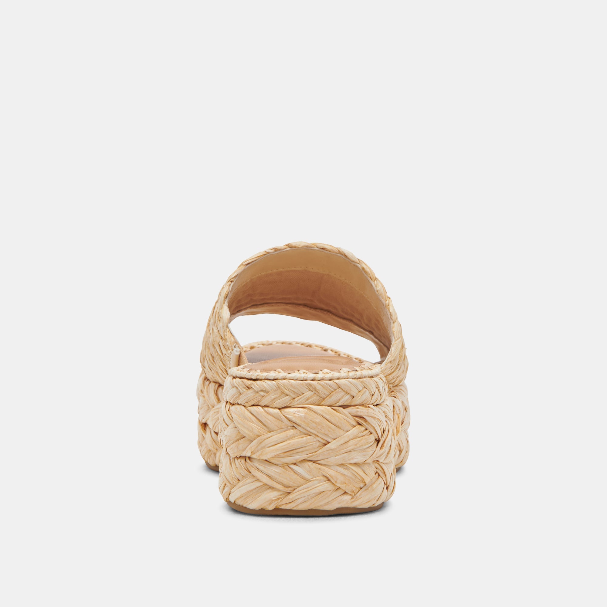 Chavi Wide Sandals LT Natural Raffia | Women Dolce Vita