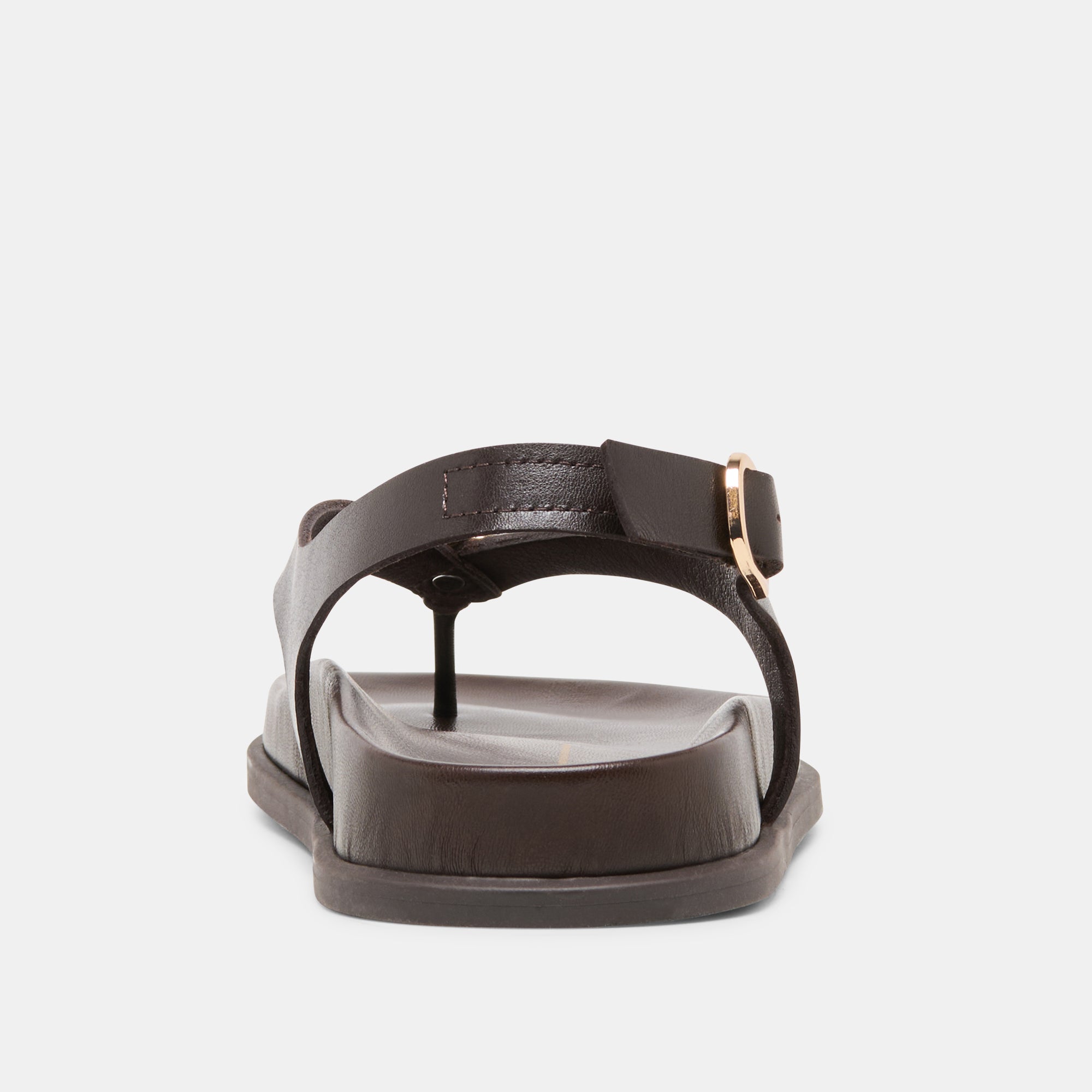 Jony Dk Brown Leather Sandals | Dolce Vita Women