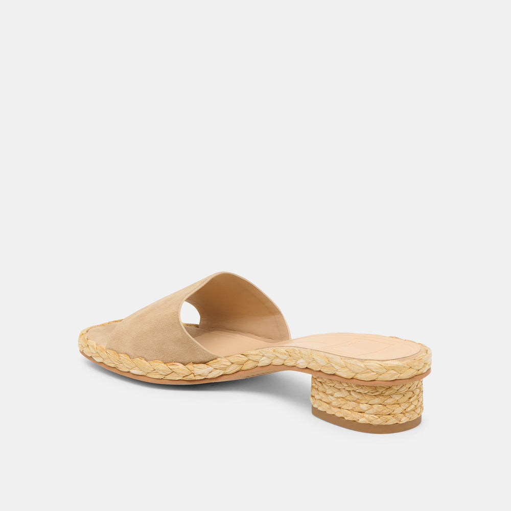 Dixi Camel Suede Sandals | Women Dolce Vita