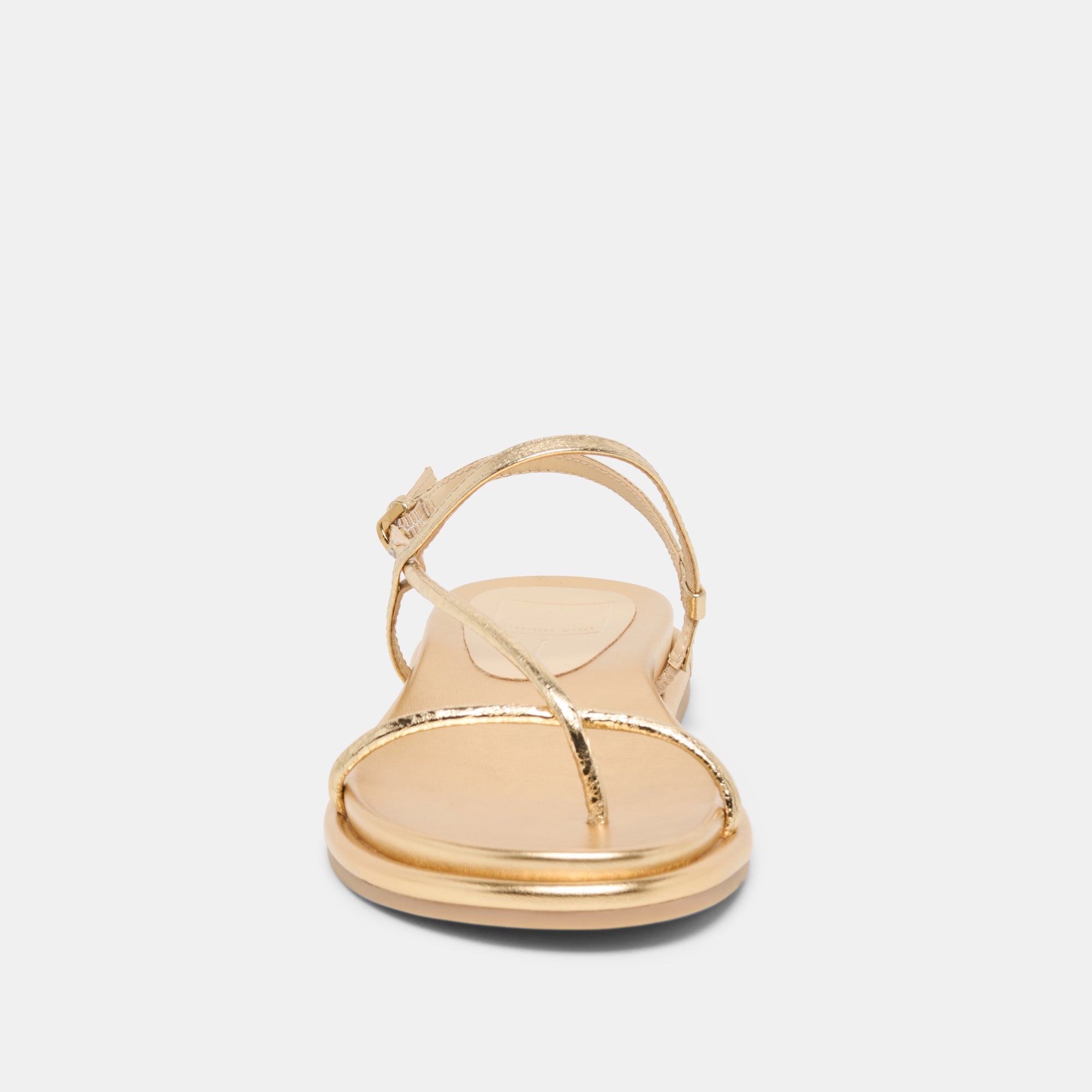 Dom Gold Distressed Leather Sandals | Dolce Vita Women