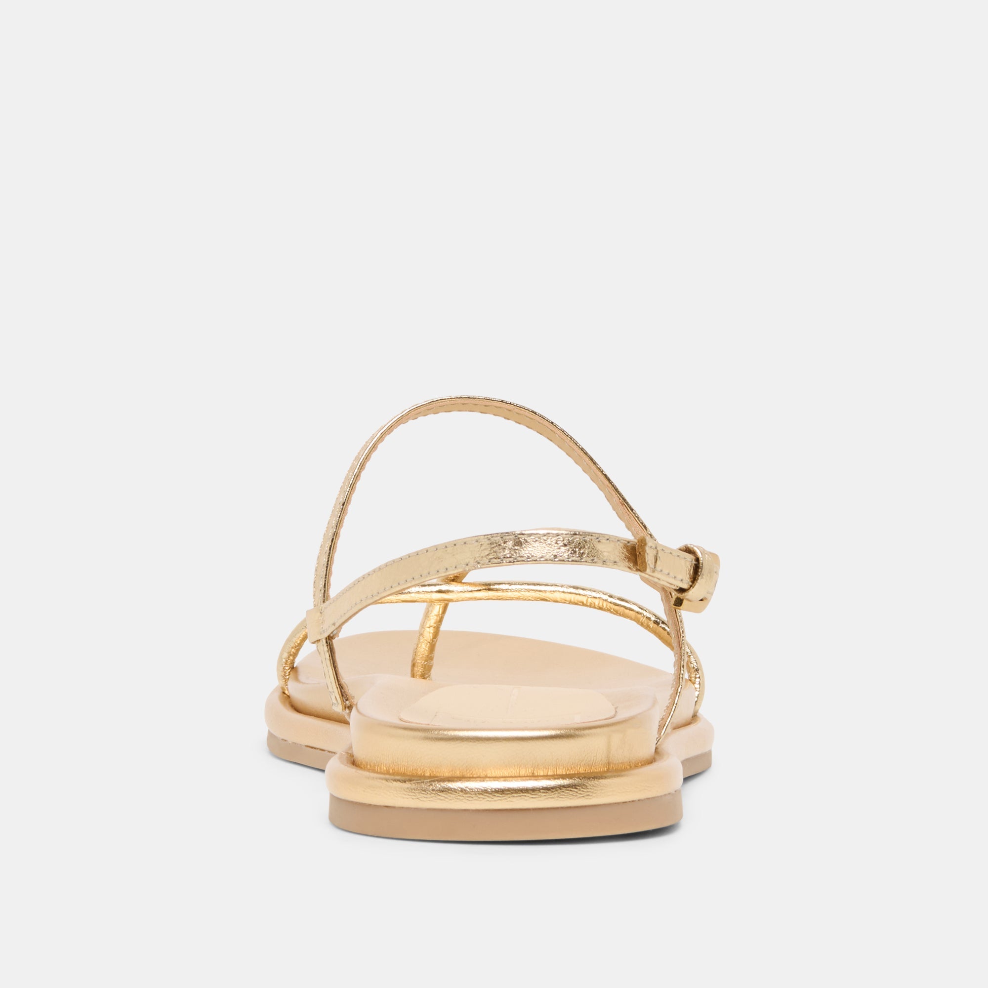 Dom Gold Distressed Leather Sandals | Dolce Vita Women