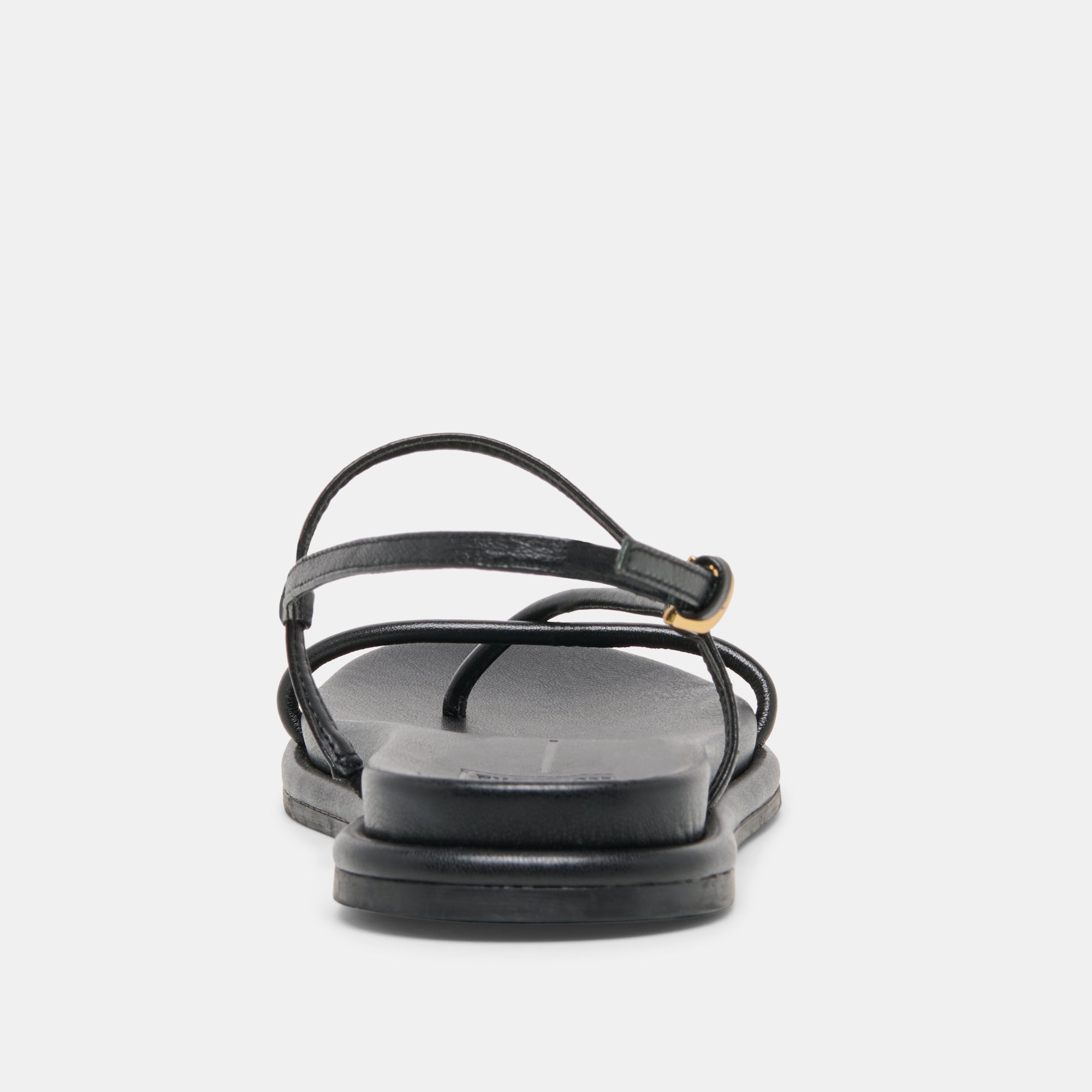 Dom Black Leather Sandals | Women Dolce Vita