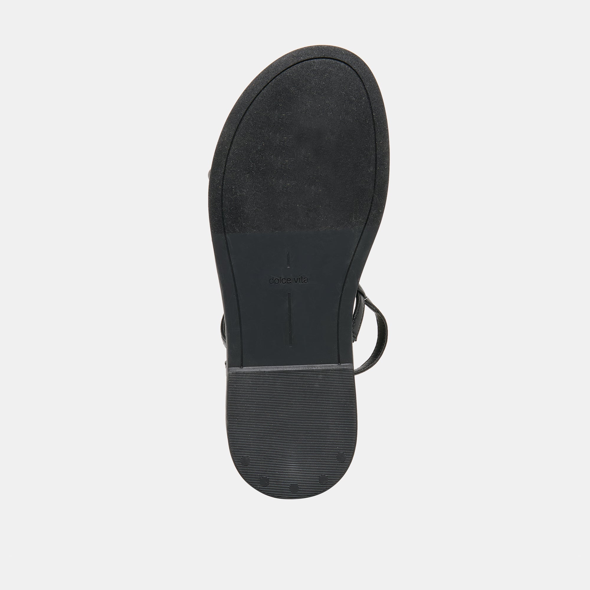 Dom Black Leather Sandals | Women Dolce Vita