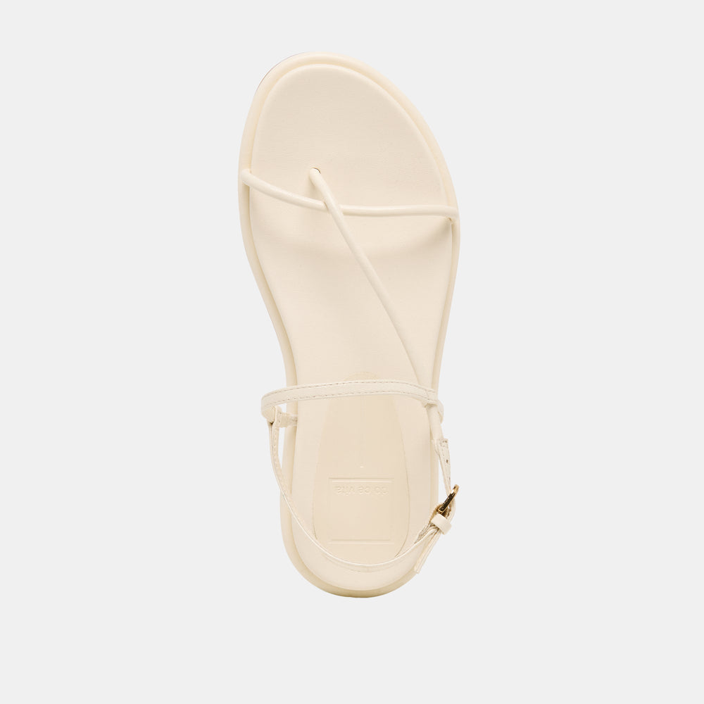 Dom Off White Leather Sandals | Dolce Vita Women
