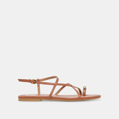 KESHA SANDALS COGNAC LEATHER | Women Dolce Vita