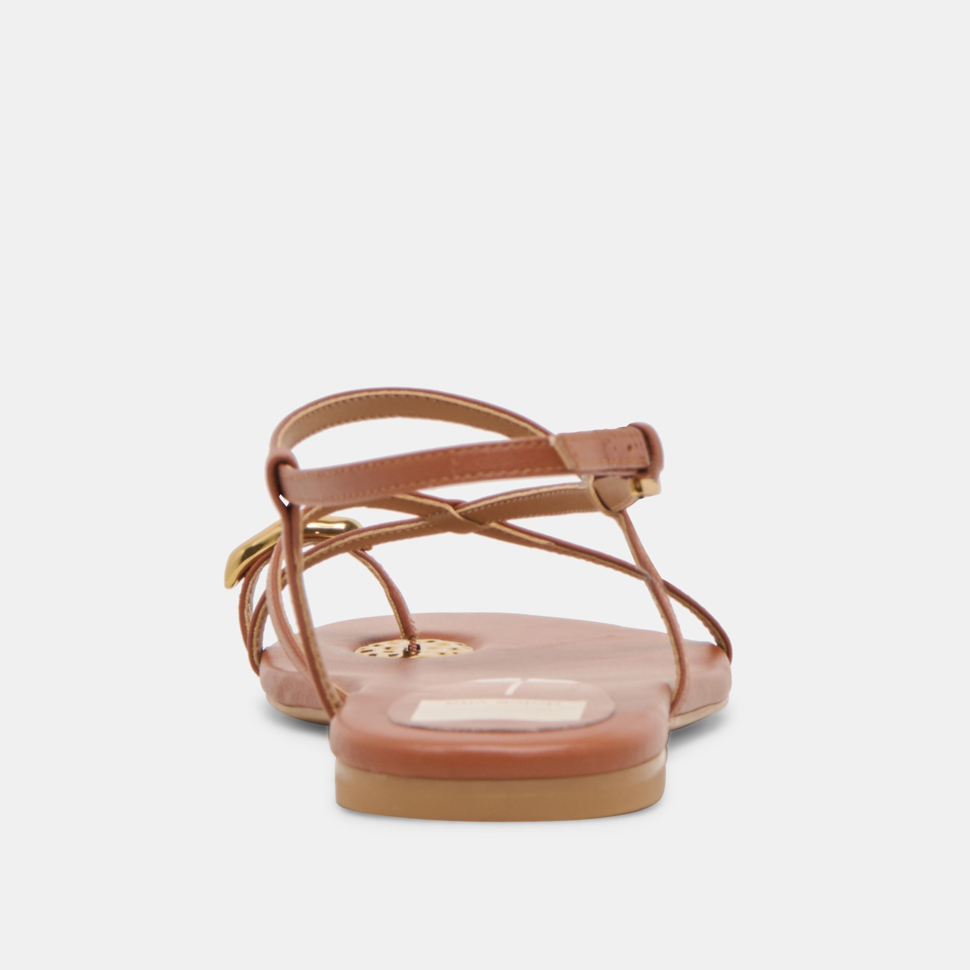 KESHA SANDALS COGNAC LEATHER | Women Dolce Vita