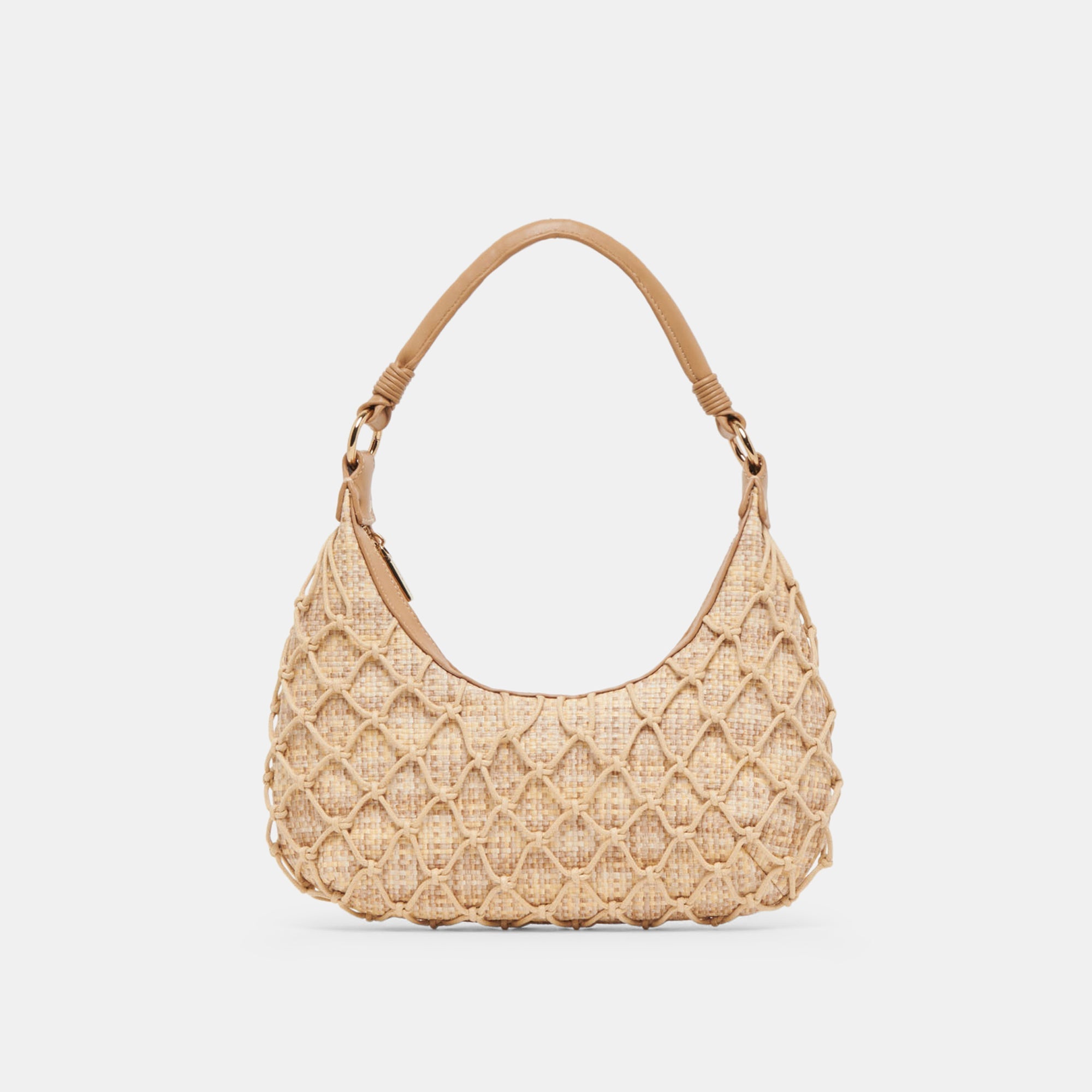 POSITANO SHOULDER BAG NATURAL RAFFIA | Dolce Vita Women