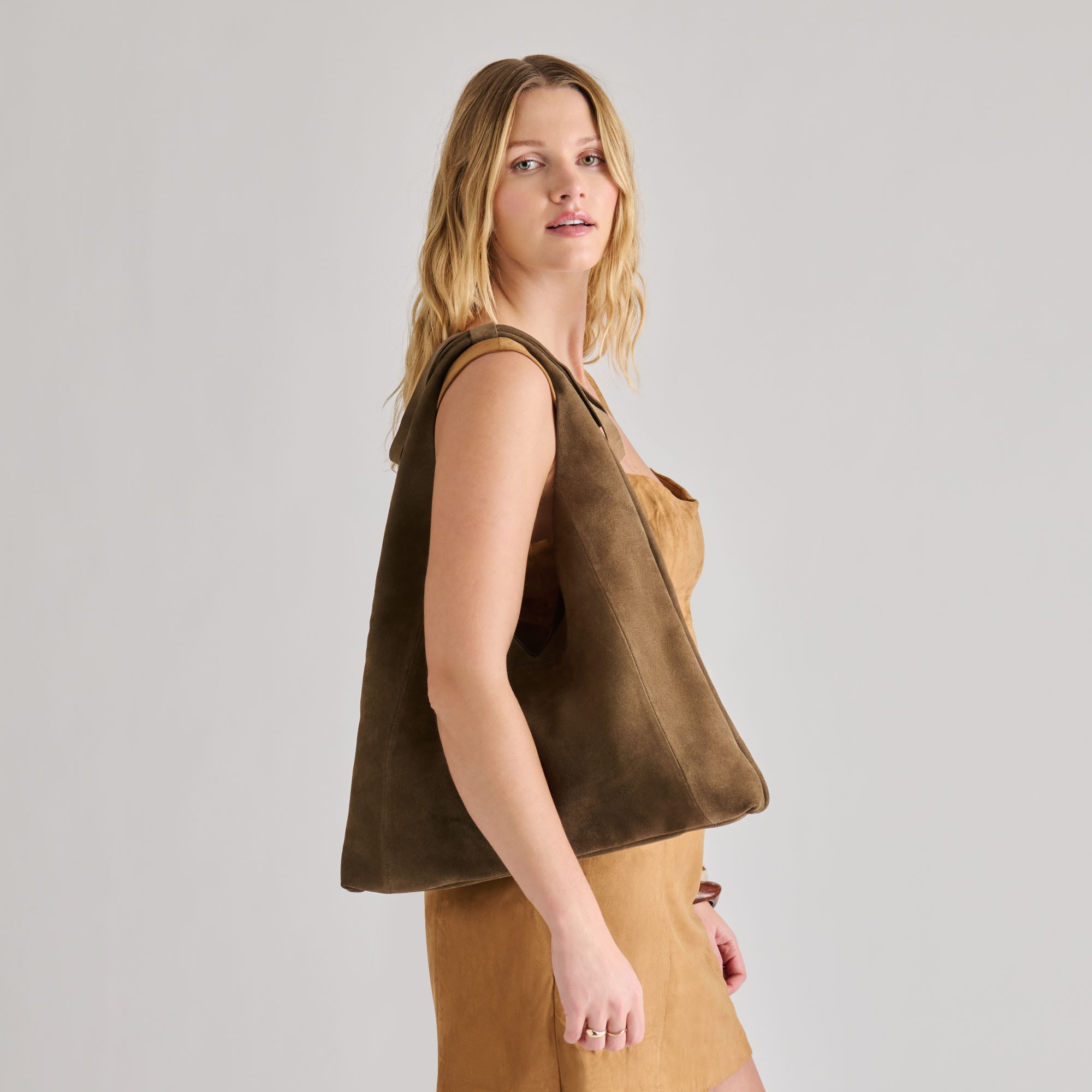 Marie Olive Suede Tote | Women Dolce Vita