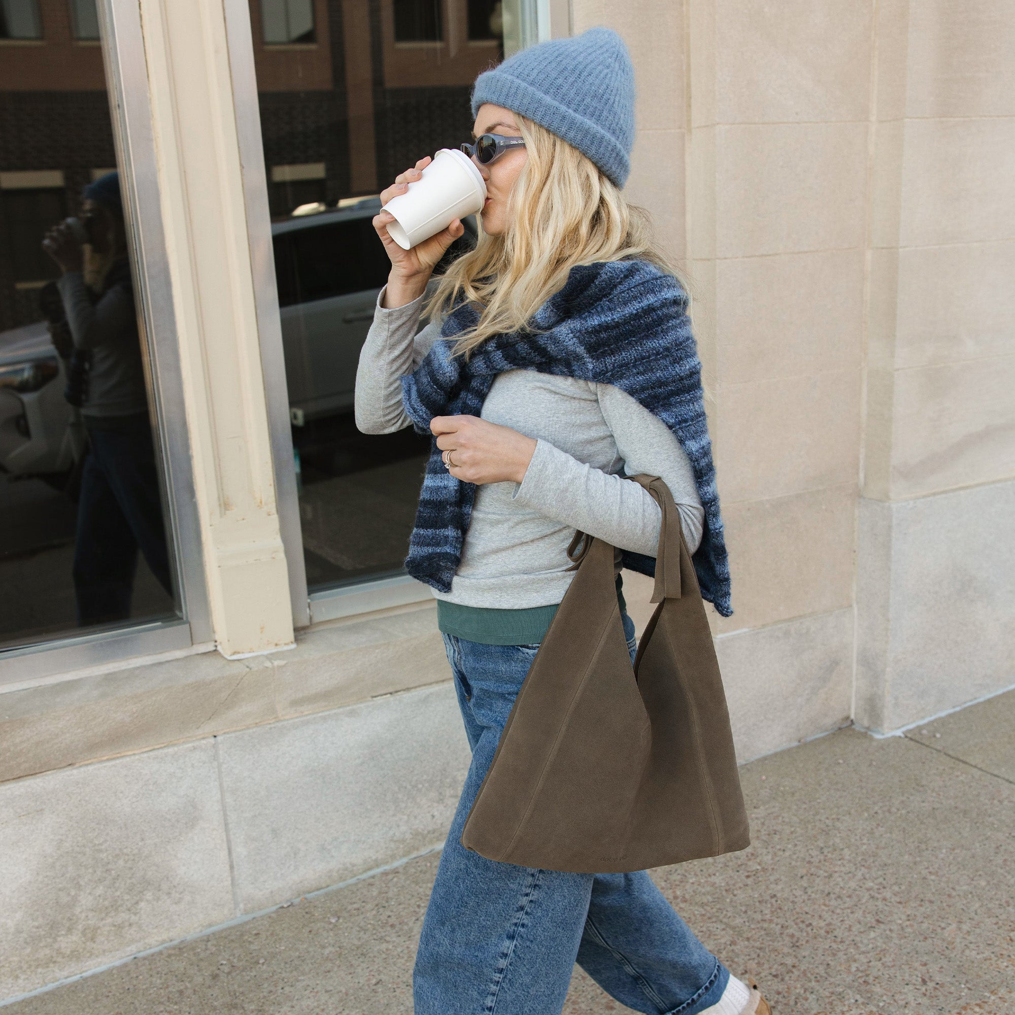 Marie Olive Suede Tote | Women Dolce Vita