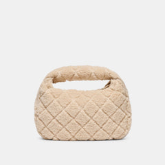 Frankie Natural Plush Handbag | Women Dolce Vita