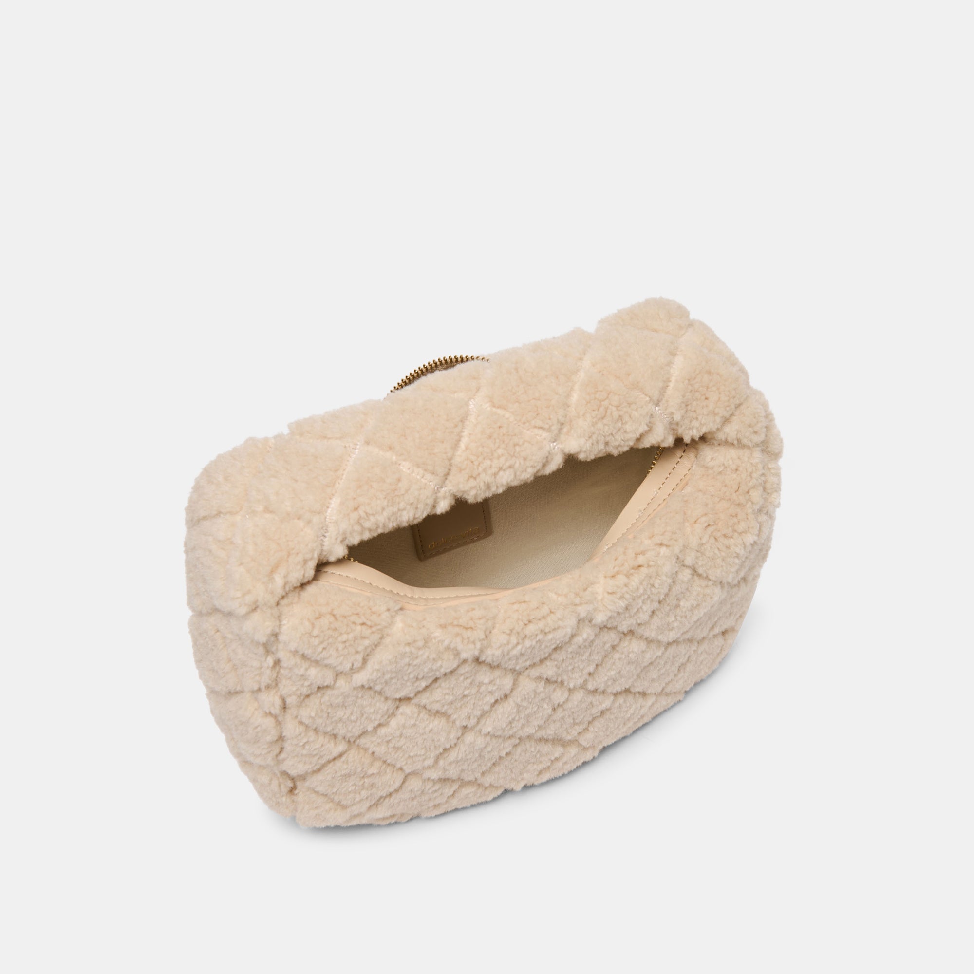 Frankie Natural Plush Handbag | Women Dolce Vita