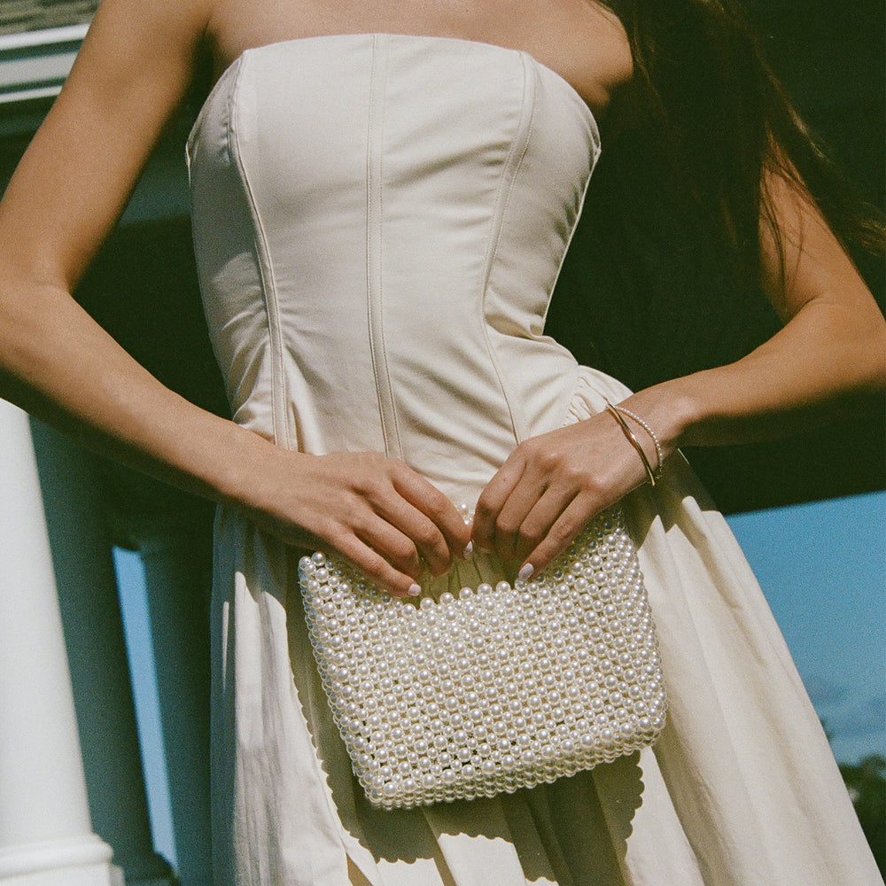 LINZY HANDBAG PEARL | Women Dolce Vita