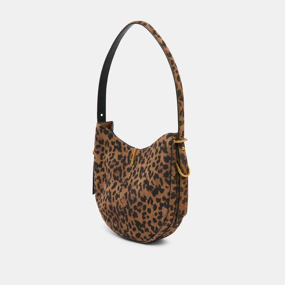 Bree Leopard Suede Shoulder Bag | Dolce Vita Women