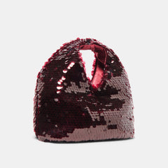 Dahlia Sequin Burgundy Sequin Handbag | Women Dolce Vita