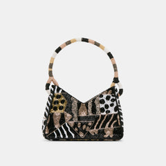 Amelia Dark Multi Beaded Shoulder Bag | Dolce Vita Women
