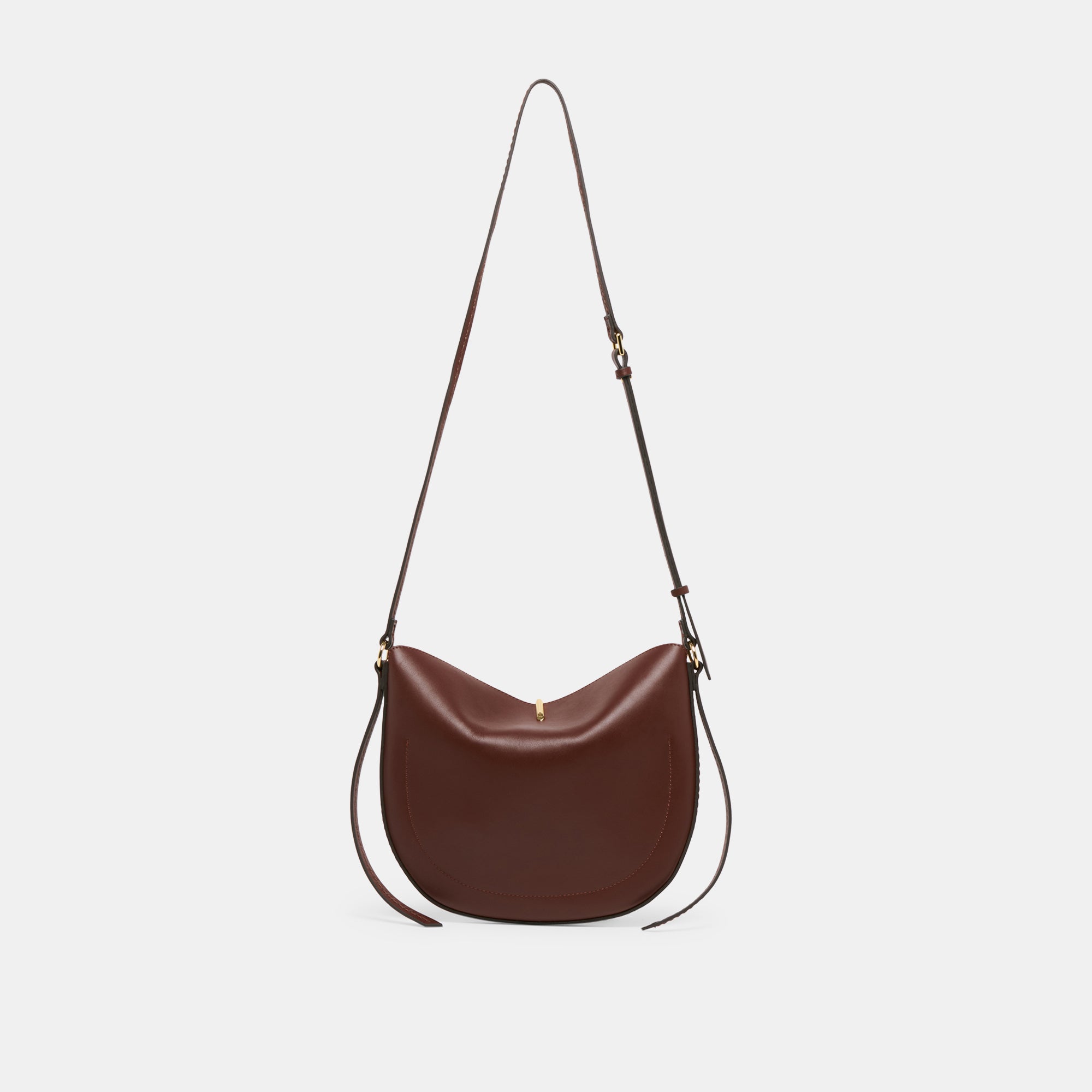Burano Brown Leather Crossbody | Dolce Vita Women