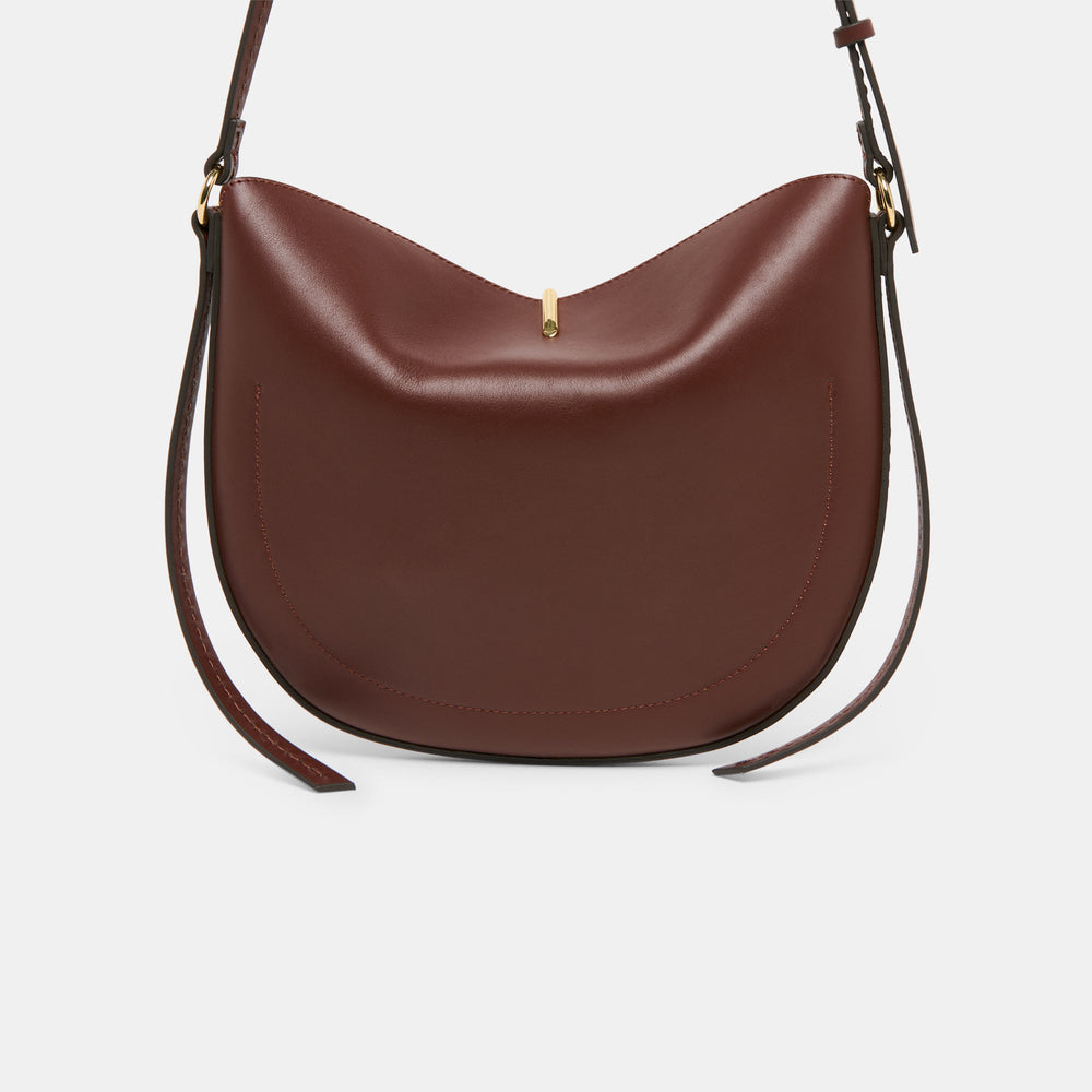 Burano Brown Leather Crossbody | Dolce Vita Women