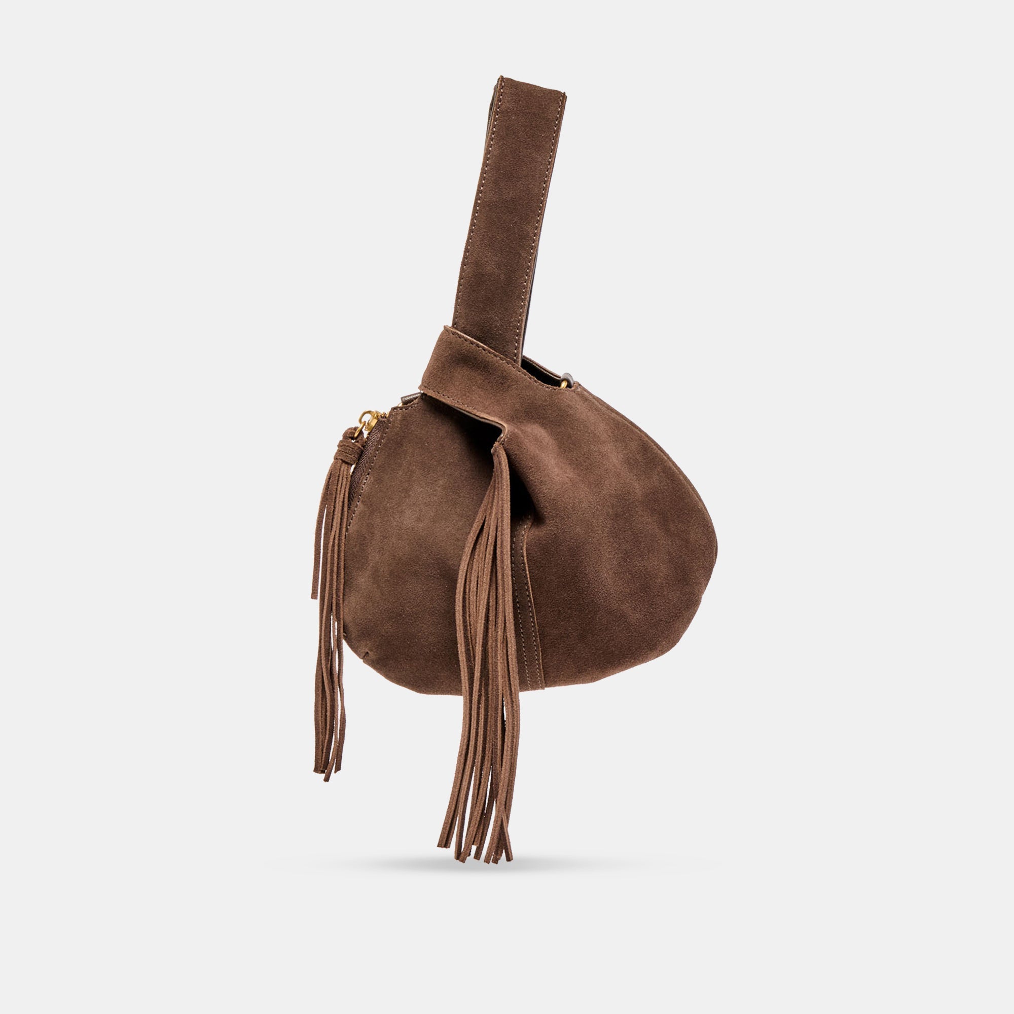 Zury Espresso Suede Handbag | Dolce Vita Women