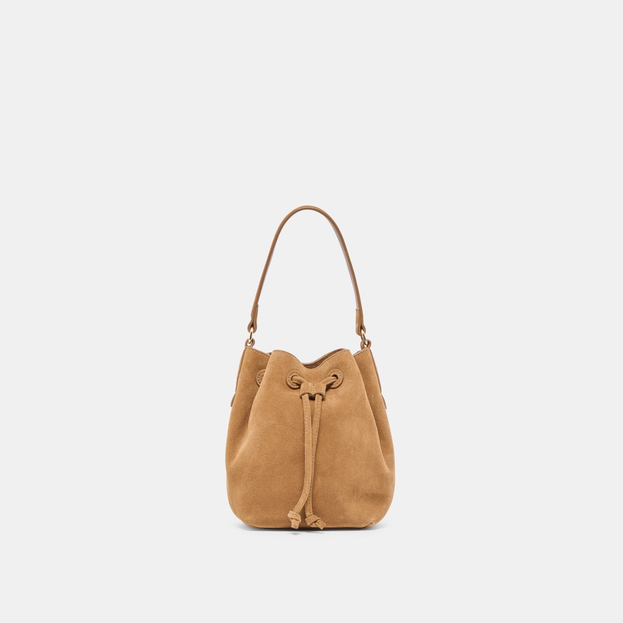 Amaru Brown Suede Crossbody | Dolce Vita Women