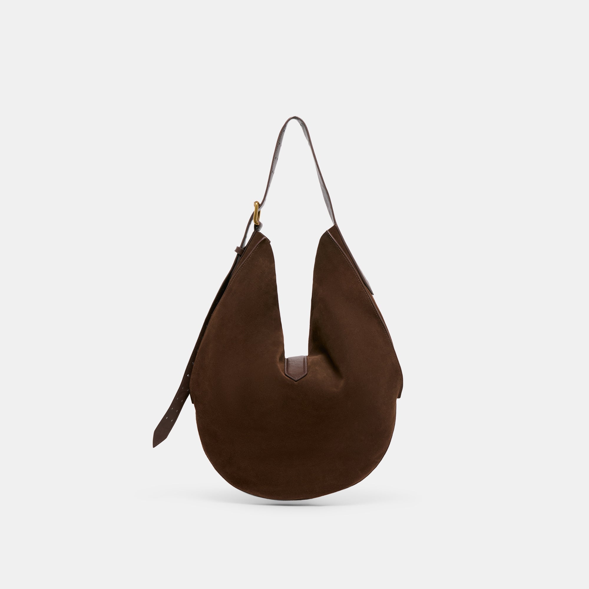 Oakley Chocolate Suede Tote | Dolce Vita Women