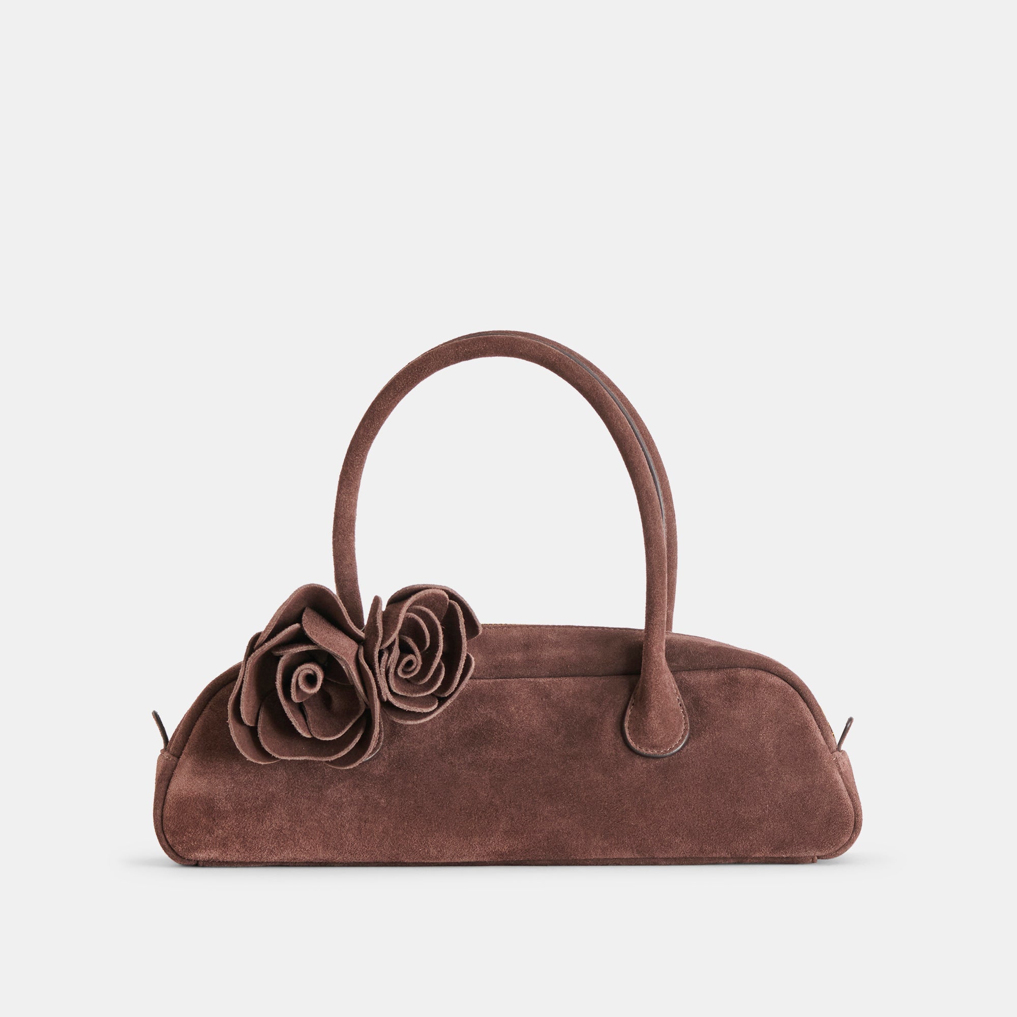 Boracay Chocolate Suede Shoulder Bag | Dolce Vita Women