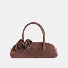Boracay Chocolate Suede Shoulder Bag | Dolce Vita Women