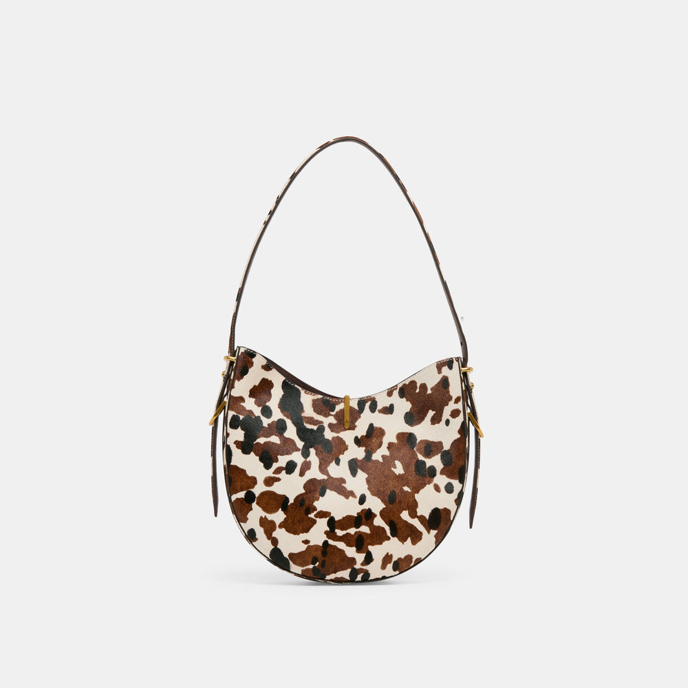 Bree Cocoa Calf Hair Shoulder Bag | Women Dolce Vita