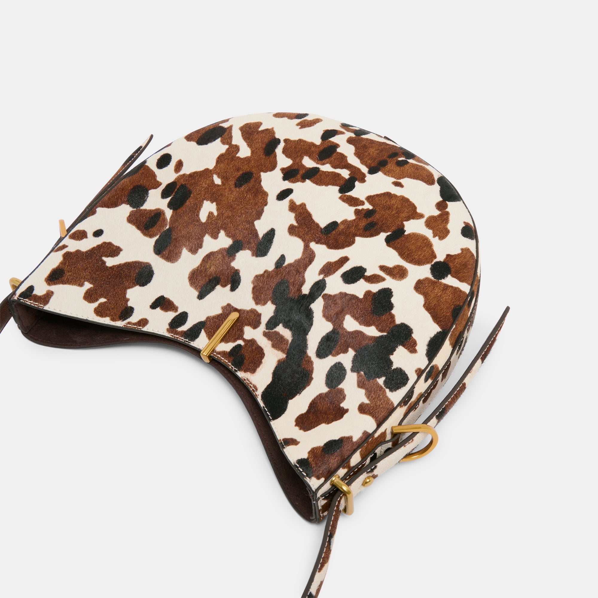 Bree Cocoa Calf Hair Shoulder Bag | Women Dolce Vita