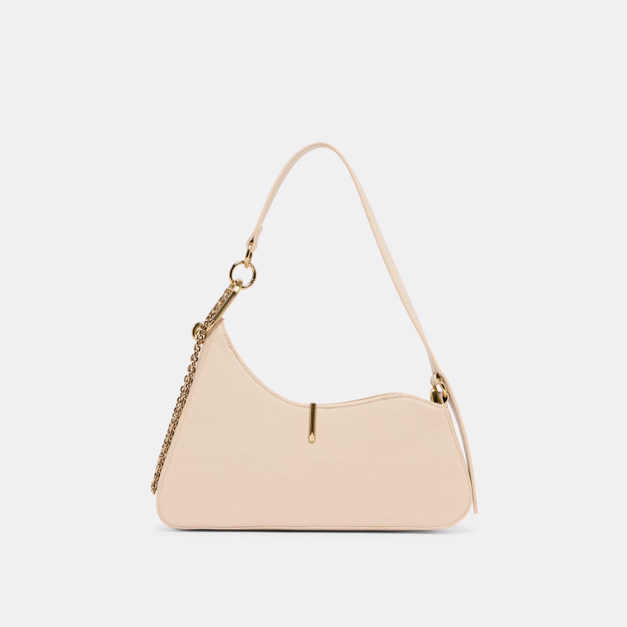 Prya Creme Leather Shoulder Bag | Dolce Vita Women