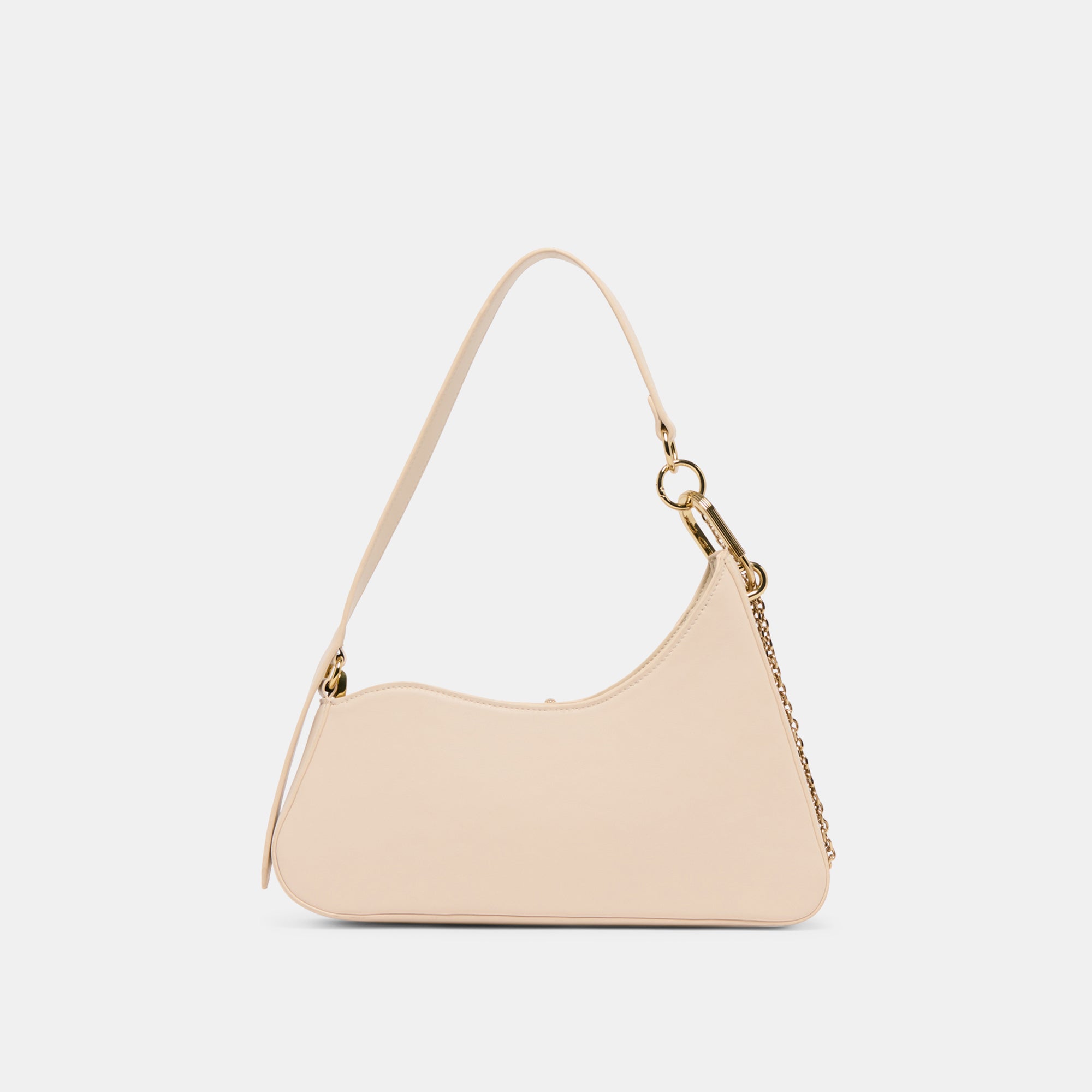 Prya Creme Leather Shoulder Bag | Dolce Vita Women