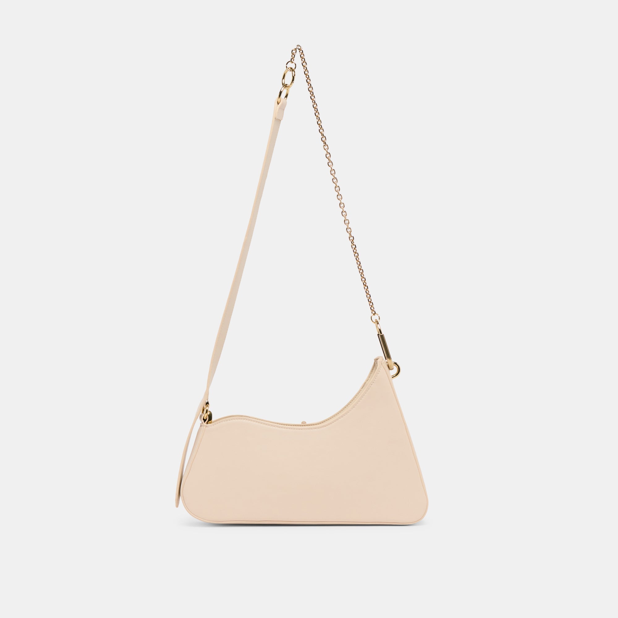 Prya Creme Leather Shoulder Bag | Dolce Vita Women