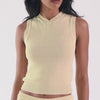 Prya Creme Leather Shoulder Bag | Dolce Vita Women