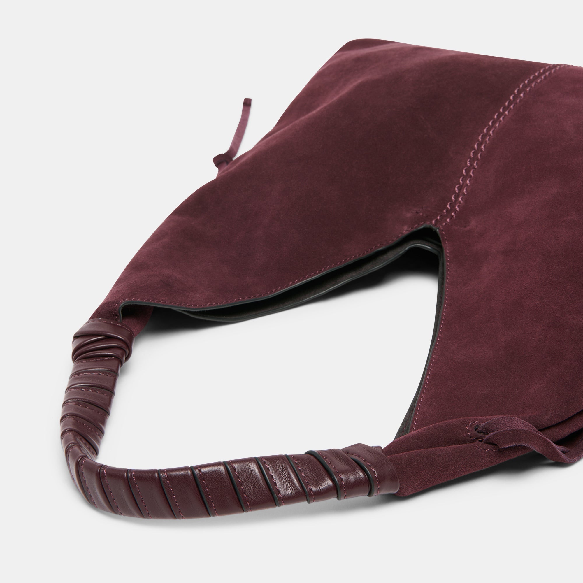 Merrick Burgundy Suede Tote | Dolce Vita Women