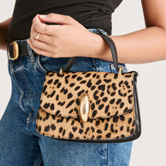 Lucia Leopard Calf Hair Crossbody | Dolce Vita Women